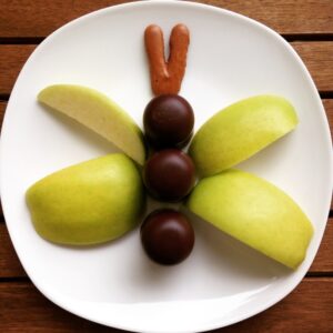 Schaumkuss-Apfel-Schmetterling