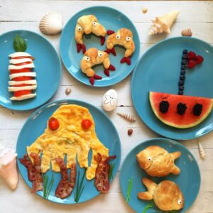 Frühstücks- und Brunch-Ideen zum Motto „Meer“