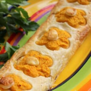 Süßkartoffel-Falafel-Strudel