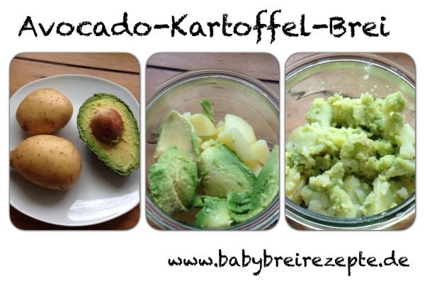 Avocado-Kartoffel-Brei-zubereitung