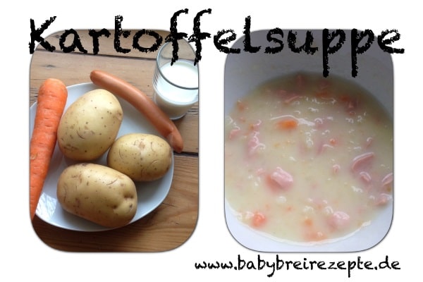 Kartoffelsuppe-zubereitung