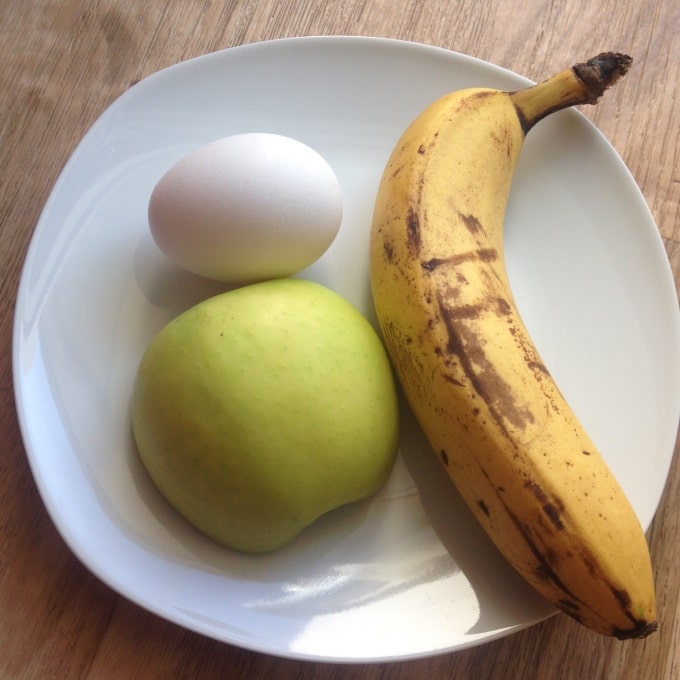 Bananen-Apfel-Pancakes - Kinder, kommt essen!