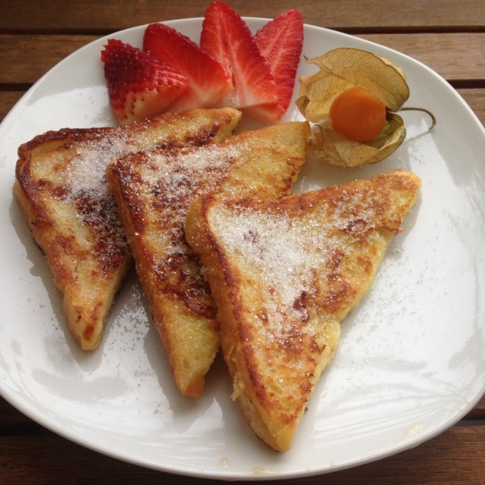 Arme Ritter Mit Zimt Zucker Und Apfelmus - Rezepte Suchen