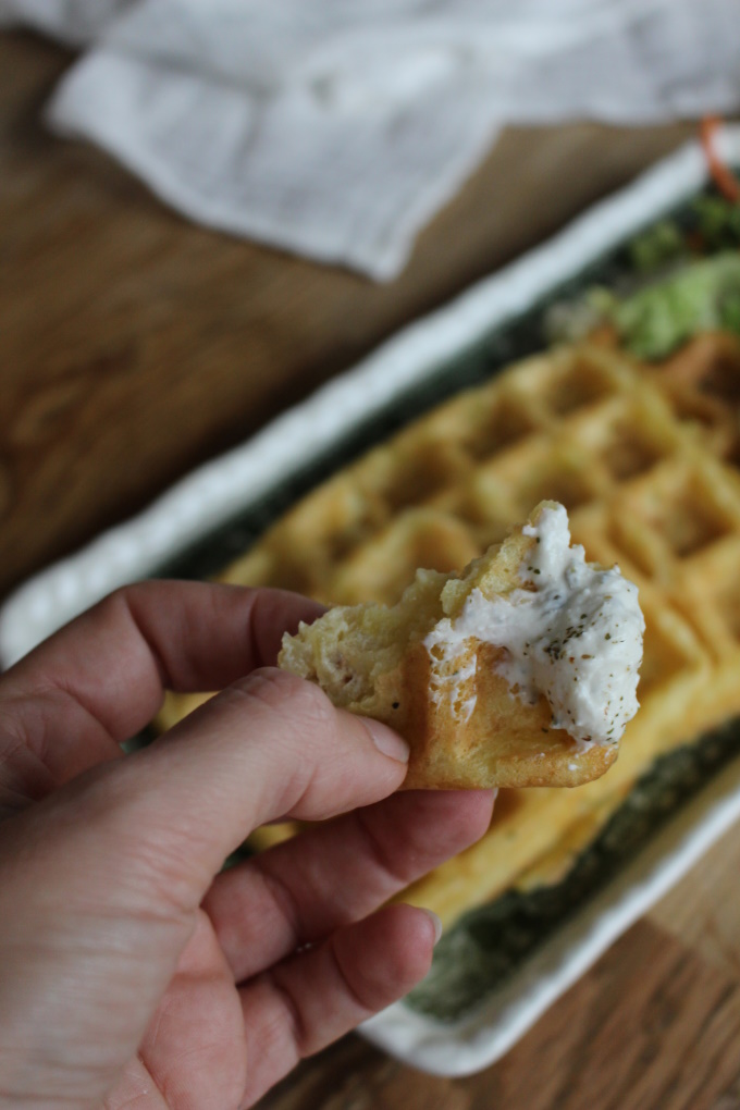 Kartoffelwaffeln