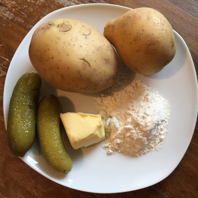Kartroffelsuppe Gurken Gurkensuppe eingebrannte Hunde (1) Kinder