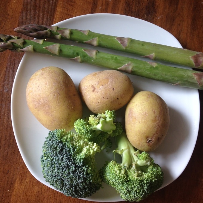 Brokkoli-Spargel-Kartoffel-Brei