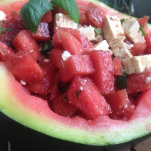 Melonen-Feta-Salat