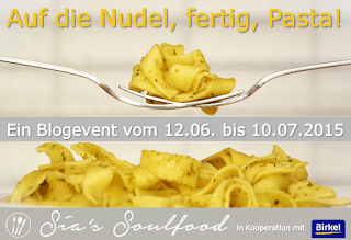 Sia´s Soulfood Pasta Blogevent  Event Banner