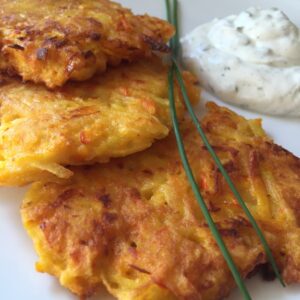 Kürbis-Kartoffel-Rösti