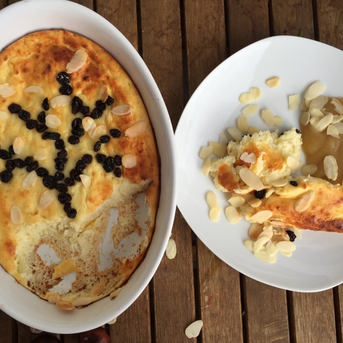 Süßer Apfel-Quark-Auflauf - Kinder, kommt essen!