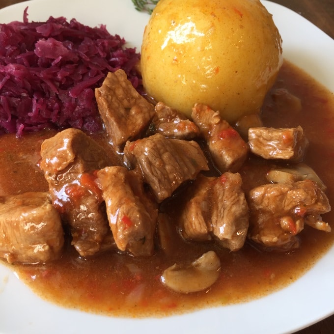 Gulasch Kartoffelklöße 1