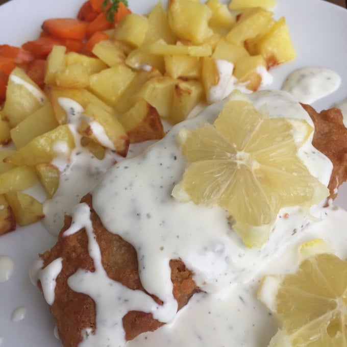 Backfisch Bratkartoffeln Remoulade (3)