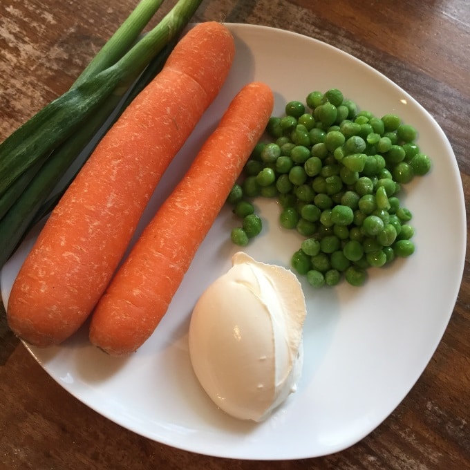 Erbsensuppe vegetarisch mit Joghurt (2)