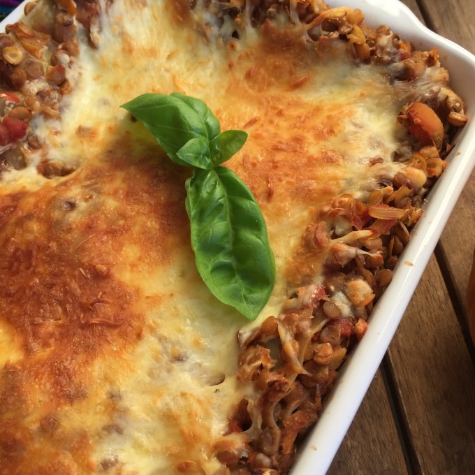 Lasagne Linsen Kürbis (3)