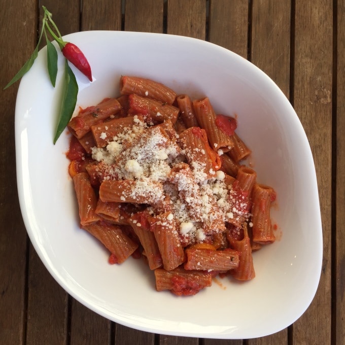 Penne all arrabbiata (1)