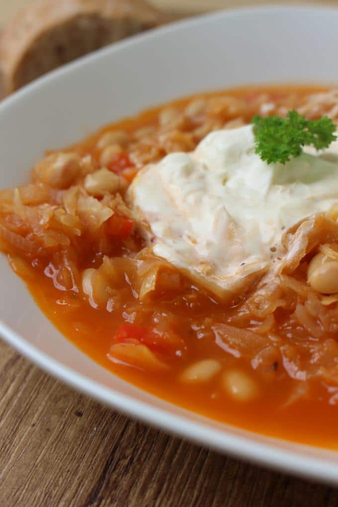 Sauerkrautsuppe - Kinder, kommt essen!