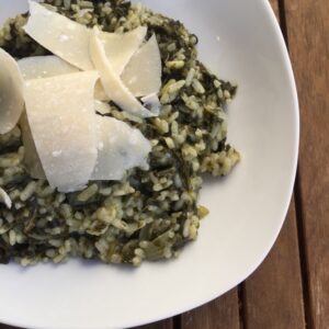 Grünkohl-Risotto