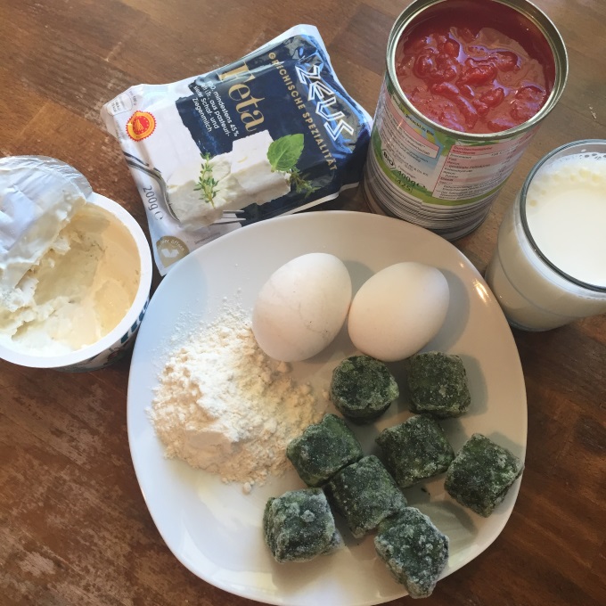 Überbackene Spinat-Pfannkuchen - Kinder, kommt essen!