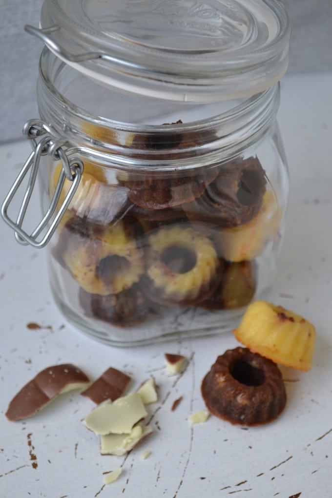 Mini Gugl mit Kinderschokolade - Kinder, kommt essen!