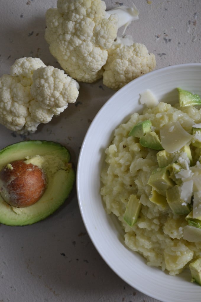 Blumenkohlrisotto mit Avocado (2)