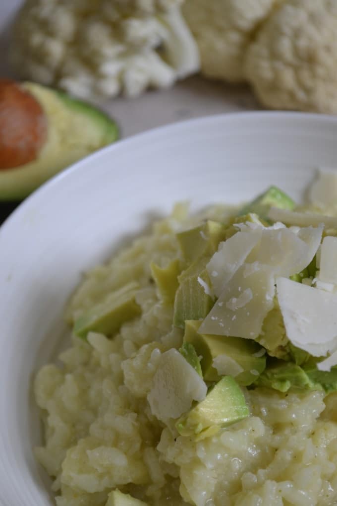 Blumenkohlrisotto mit Avocado (3)