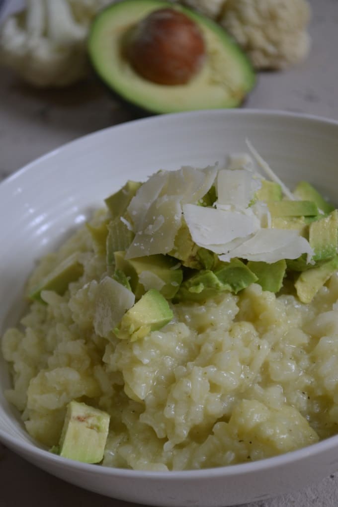 Blumenkohlrisotto mit Avocado (4)