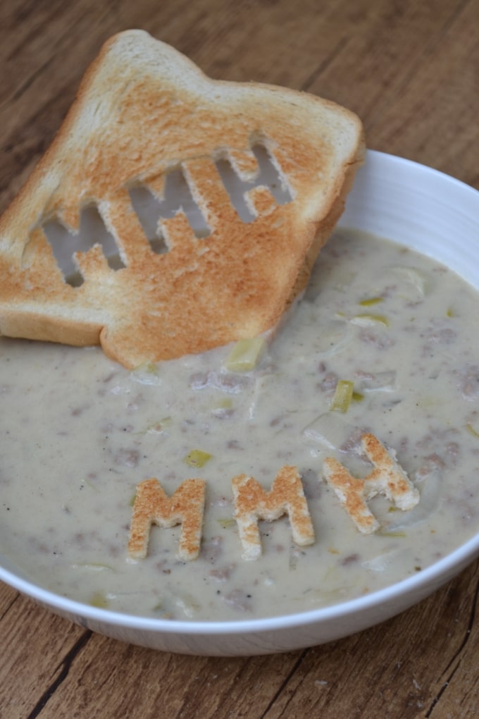 Frischkäse Lauch Suppe (4)