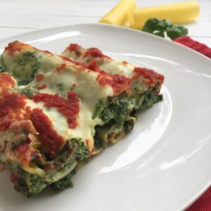 Cannelloni mit Spinat-Ricotta-Füllung