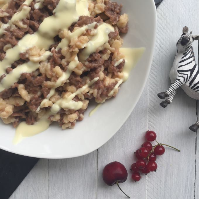 Zebra Kakao Spätzle (2)