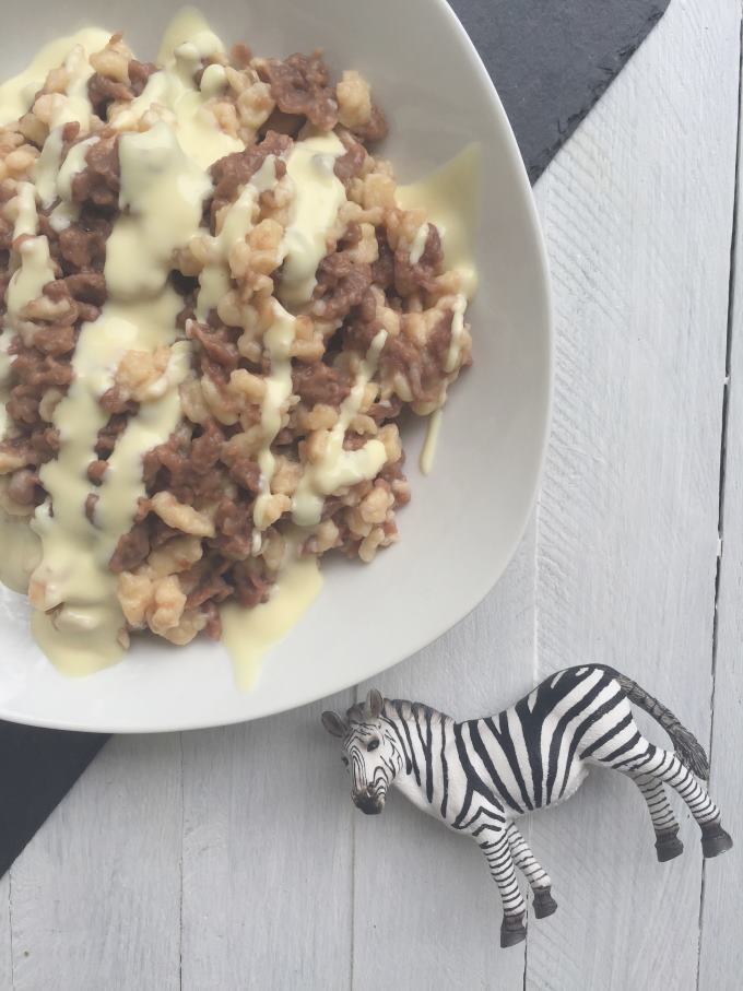 Zebra Kakao Spätzle (3)