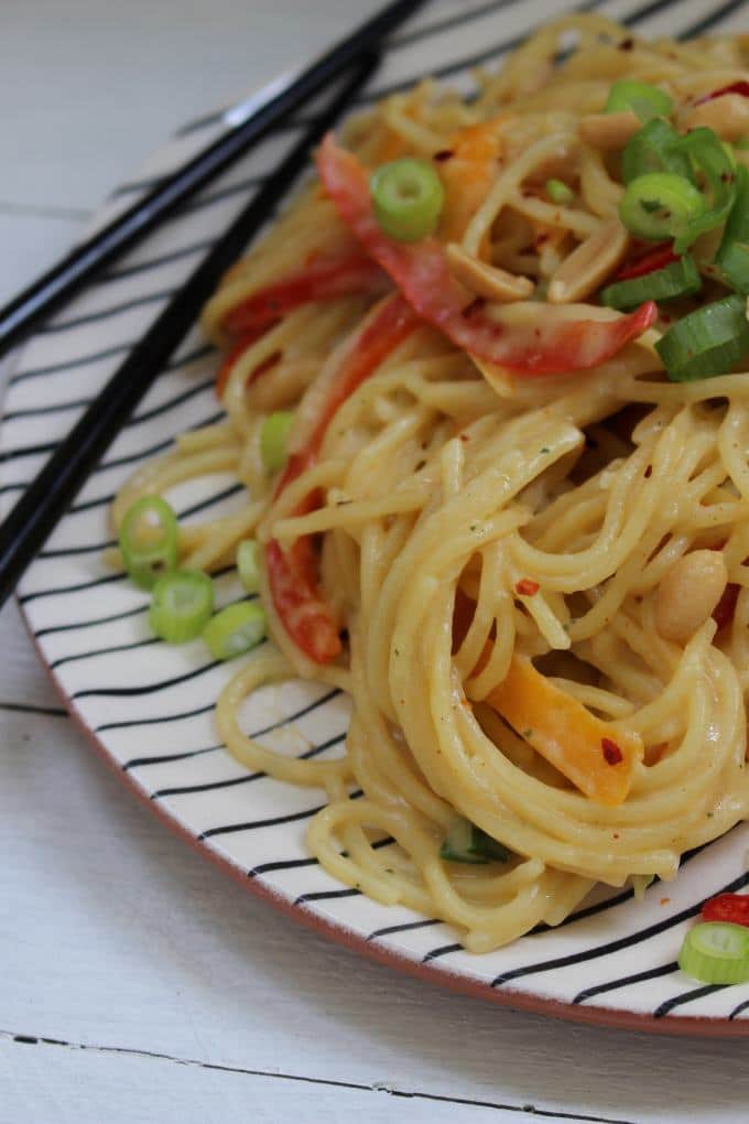 One Pot Thai-Pasta