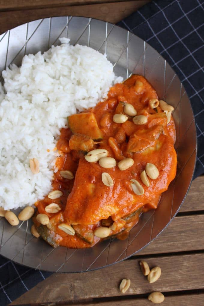 Erdnuss-Hähnchen-Pfanne - Kinder, kommt essen!