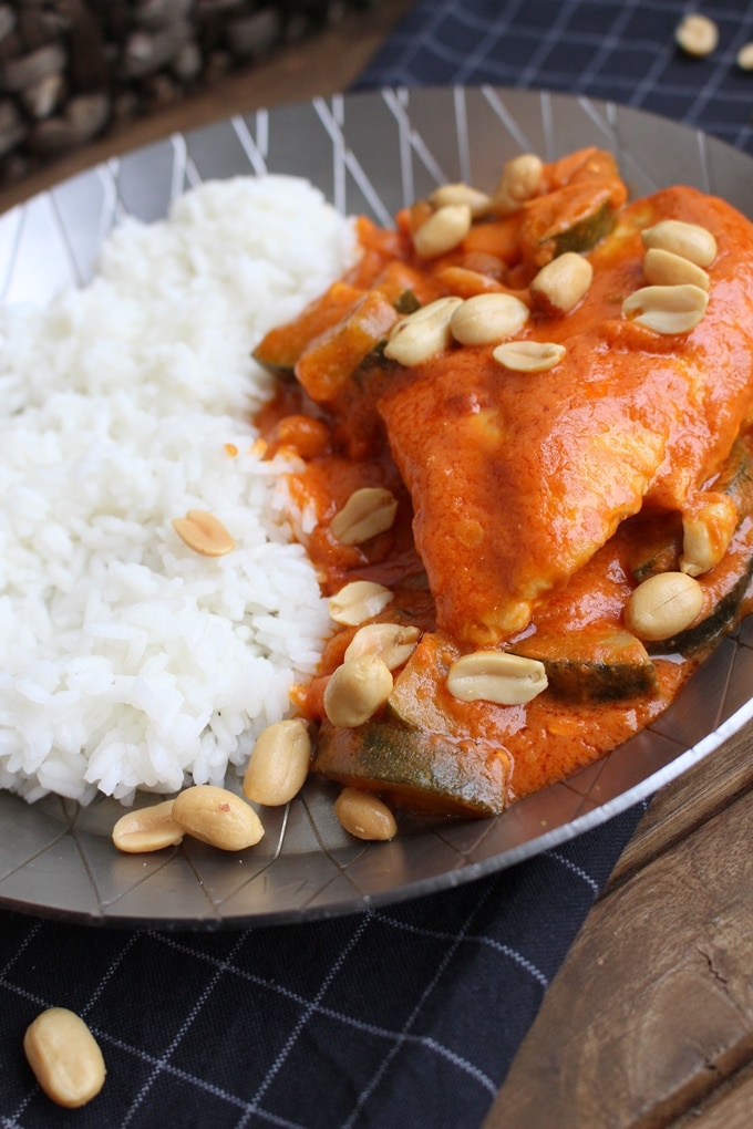 Erdnuss-Hähnchen-Pfanne - Kinder, kommt essen!