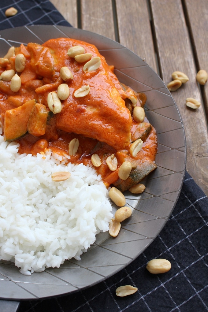 Erdnuss-Hähnchen-Pfanne - Kinder, kommt essen!