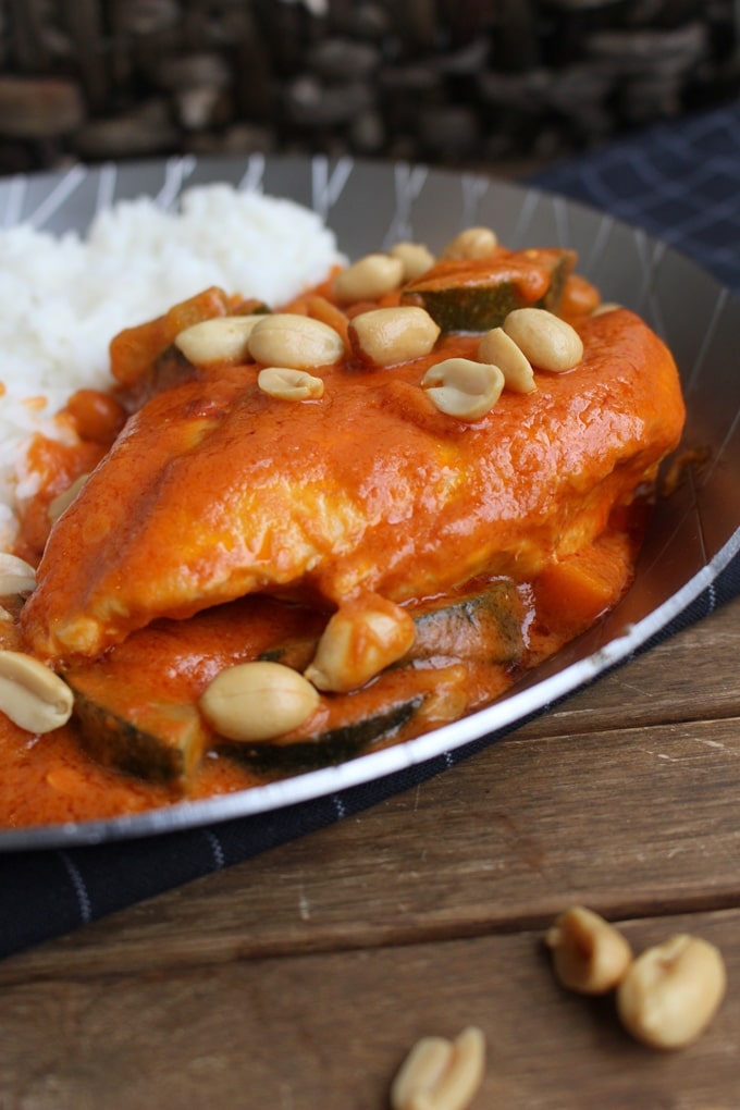 Erdnuss-Hähnchen-Pfanne - Kinder, kommt essen!