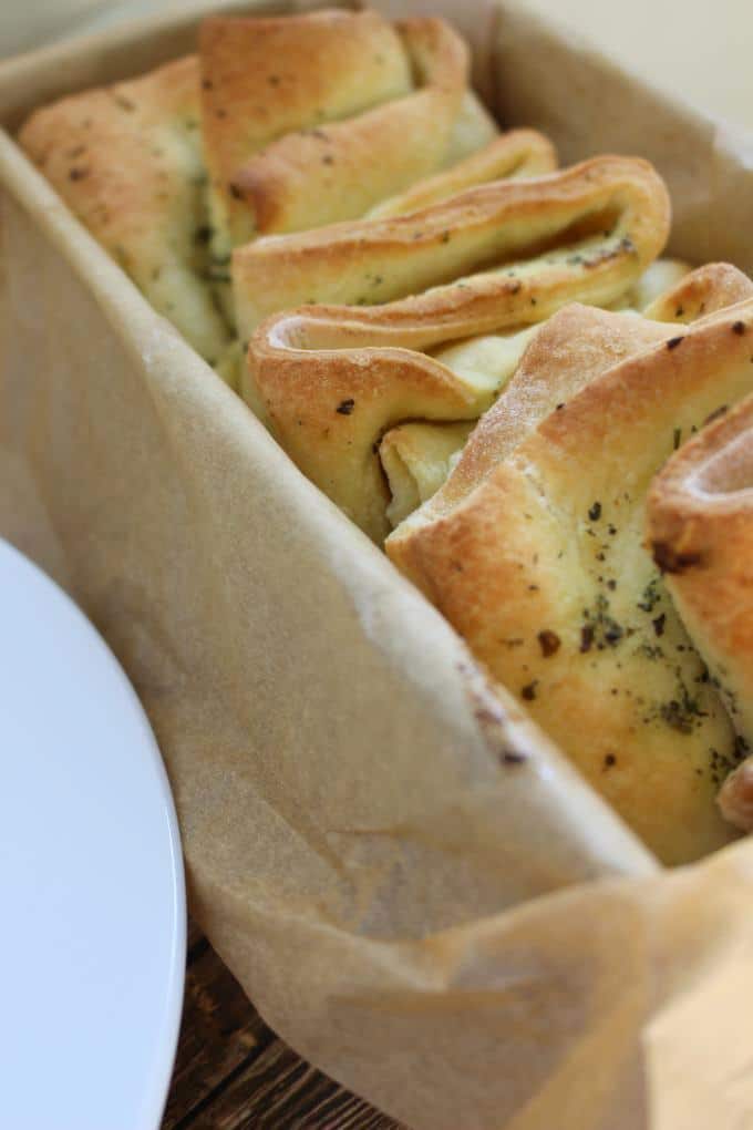 Faltenbrot - Kinder, kommt essen!