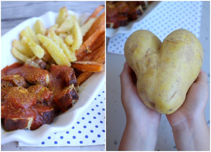 Zweierlei Pommes Currywurst (8)