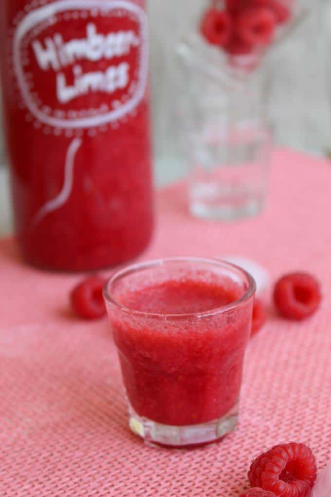 (Spät)Sommer im Pinnchen: Himbeersirup und -Limes - Kinder, kommt essen!