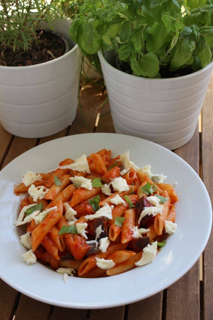 Penne siciliana - Kinder, kommt essen!