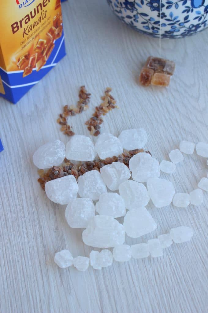 Dreierlei Hefeschnecken - Winterideen mit Kandis von Diamant Zucker (Werbung)