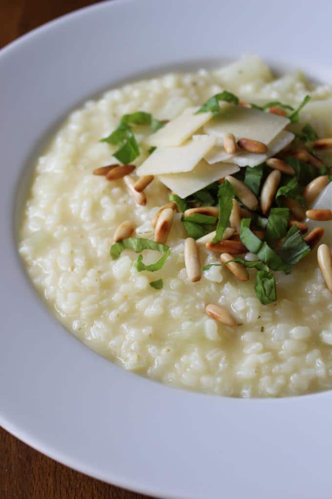 Kohlrabi-Risotto