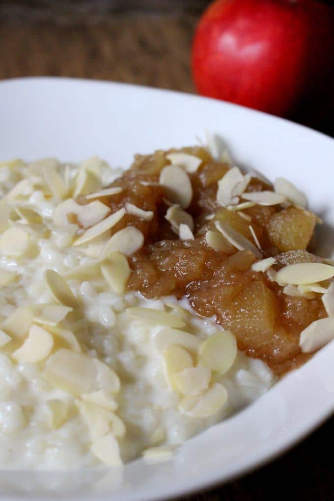 Milchreis mit Bratapfel-Kompott - Kinder, kommt essen!