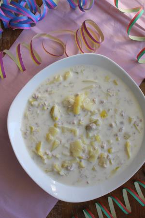 Käse-Lauch-Suppe (Suppenmittwoch im Februar)