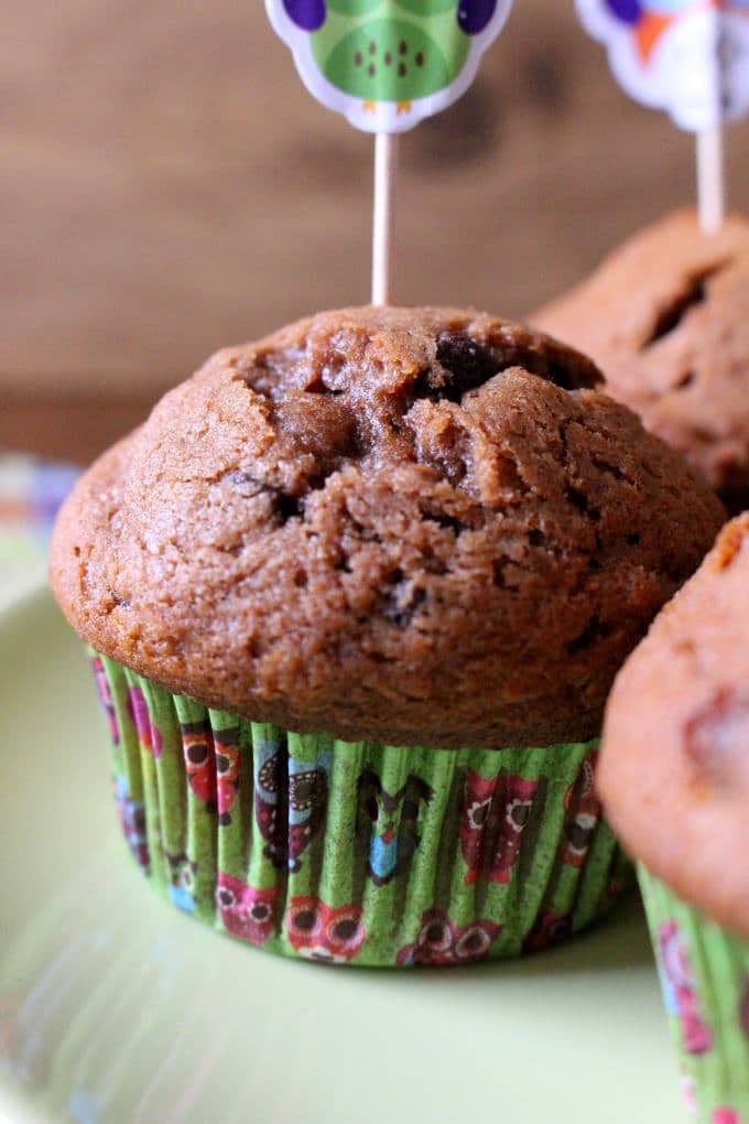 Bananen-Nutella-Muffins