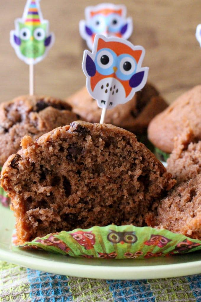 Bananen-Nutella-Muffins