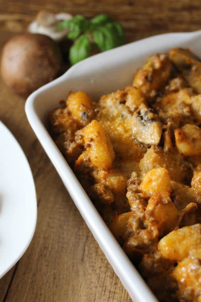 Gnocchi mit Pesto Rosso Bolognese