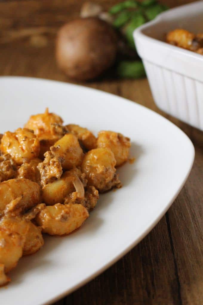 Gnocchi mit Pesto Rosso Bolognese