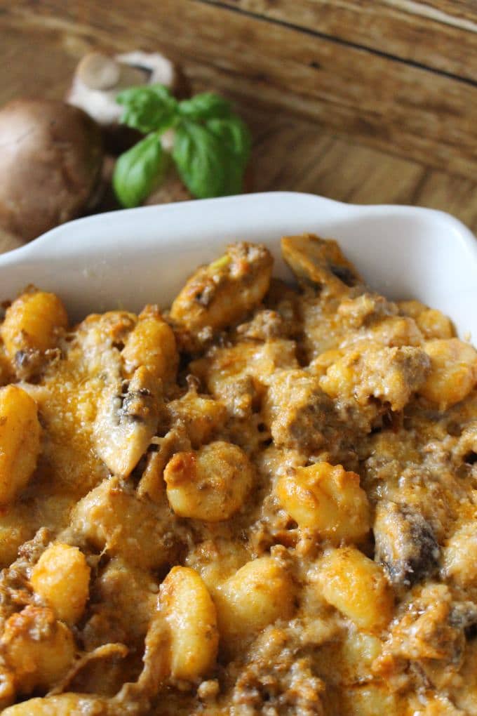 Gnocchi mit Pesto Rosso Bolognese