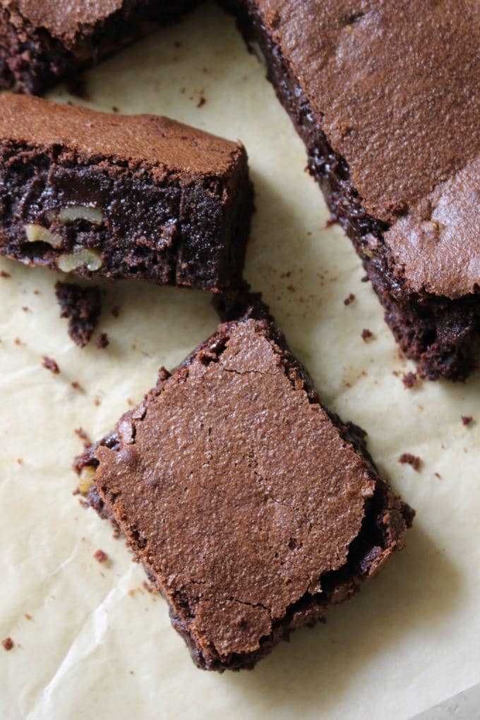 Brownies mit Walnüssen - Kinder, kommt essen!