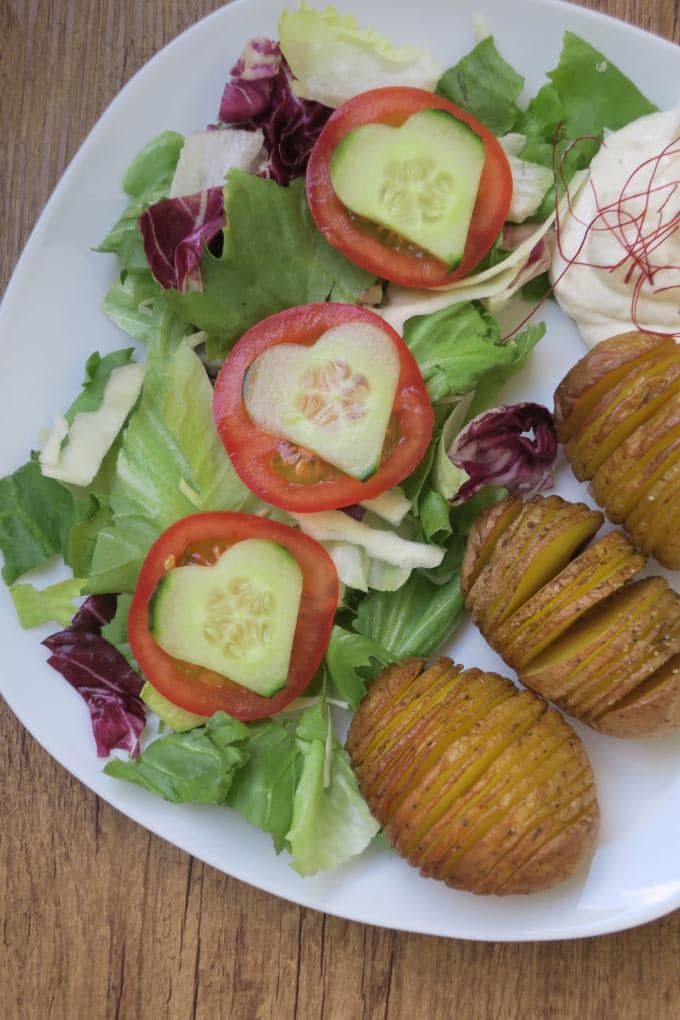 Hasselback-Kartoffeln